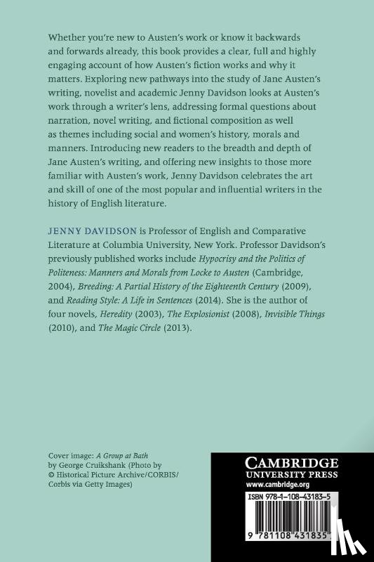 Davidson, Jenny (Columbia University - Reading Jane Austen