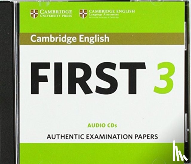 Not Available - Cambridge English First 3 Audio CDs