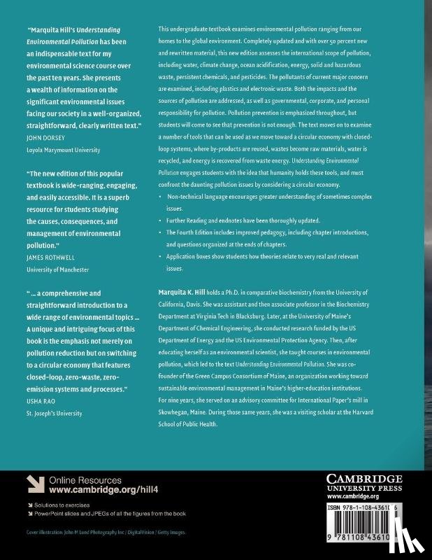 Hill, Marquita K. (University of Maine - Understanding Environmental Pollution