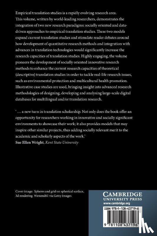  - Advances in Empirical Translation Studies