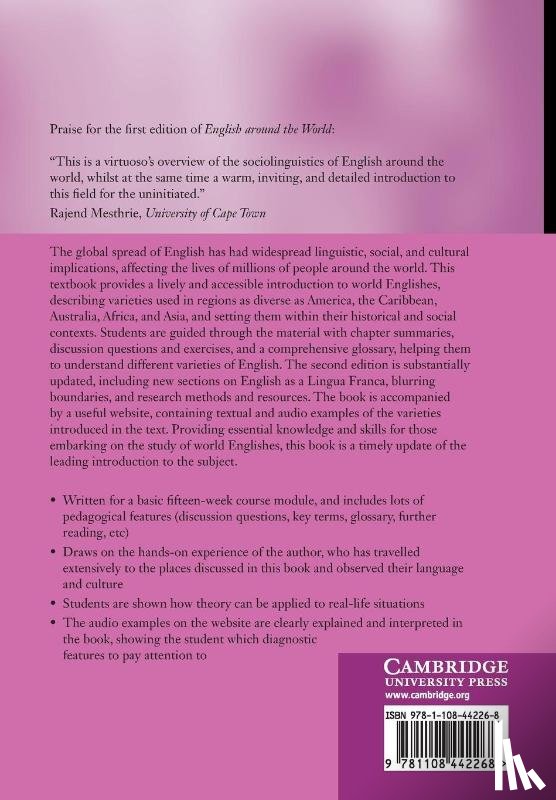 Schneider, Edgar W. (Universitat Regensburg - English around the World