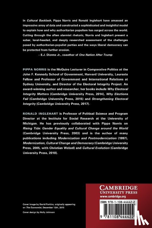 Norris, Pippa (Harvard University, Inglehart, Ronald (University of Michigan - Cultural Backlash