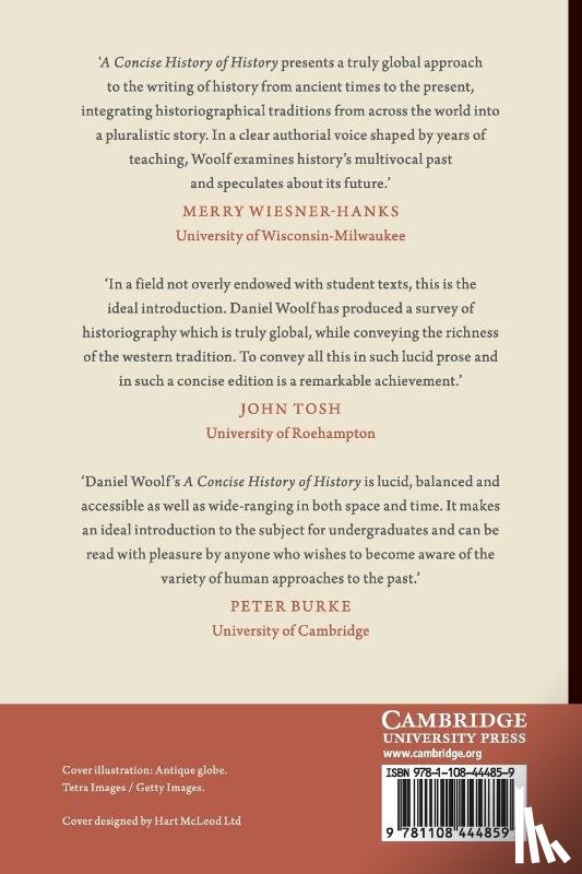 Woolf, Daniel (Queen's University - A Concise History of History