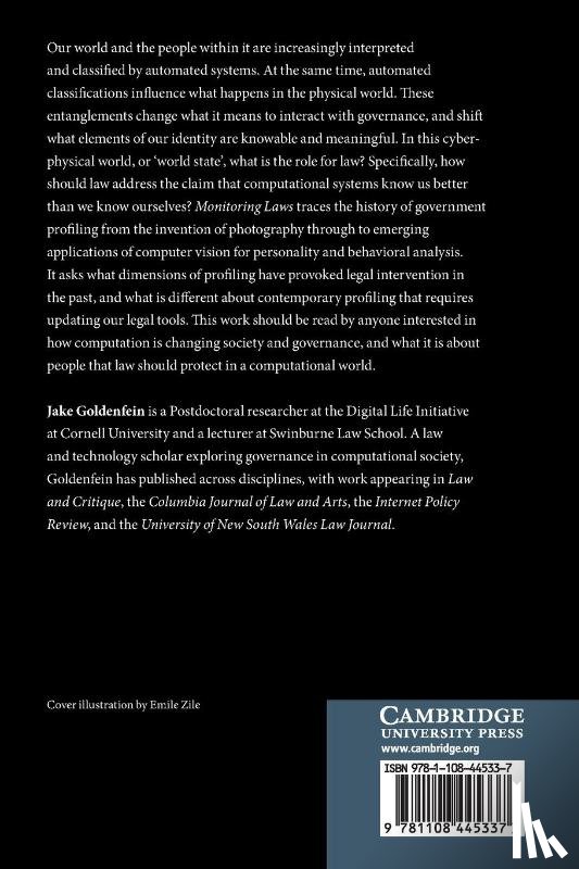 Goldenfein, Jake (Cornell University - Monitoring Laws