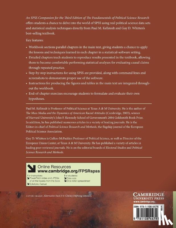 Kellstedt, Paul M. (Texas A & M University), Whitten, Guy D. (Texas A & M University) - An SPSS Companion for the Third Edition of The Fundamentals of Political Science Research