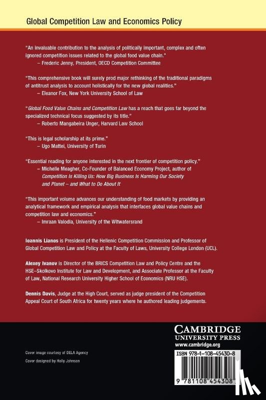  - Global Food Value Chains and Competition Law