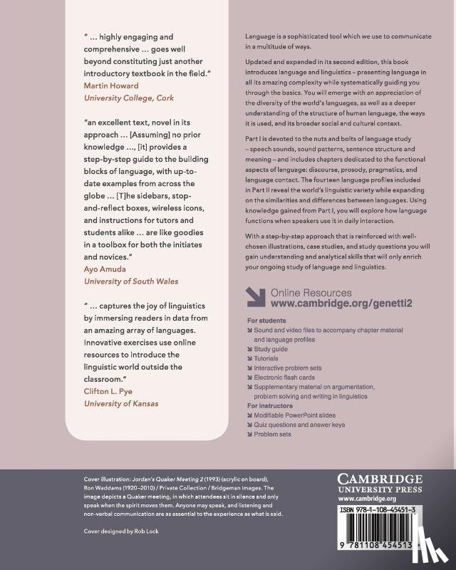 Genetti, Carol (University of California - How Languages Work