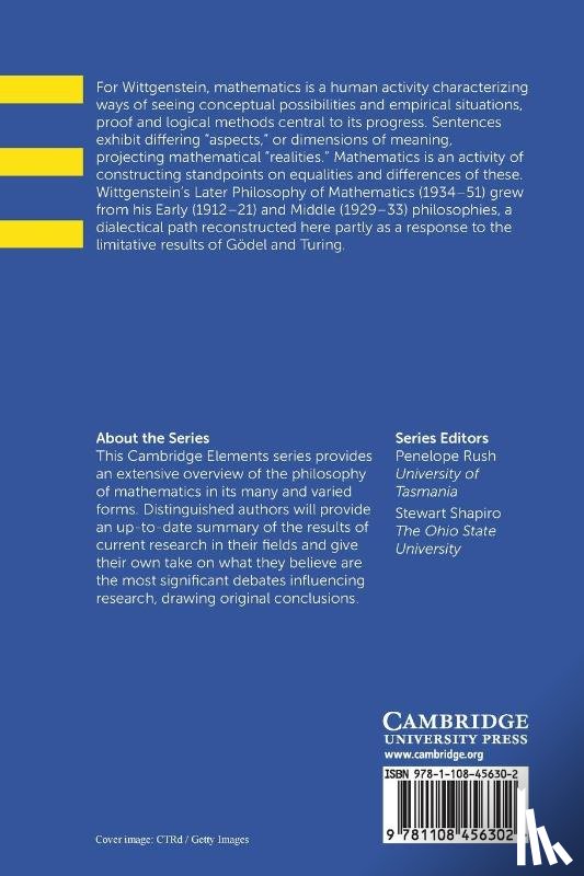 Floyd, Juliet (Boston University) - Wittgenstein's Philosophy of Mathematics