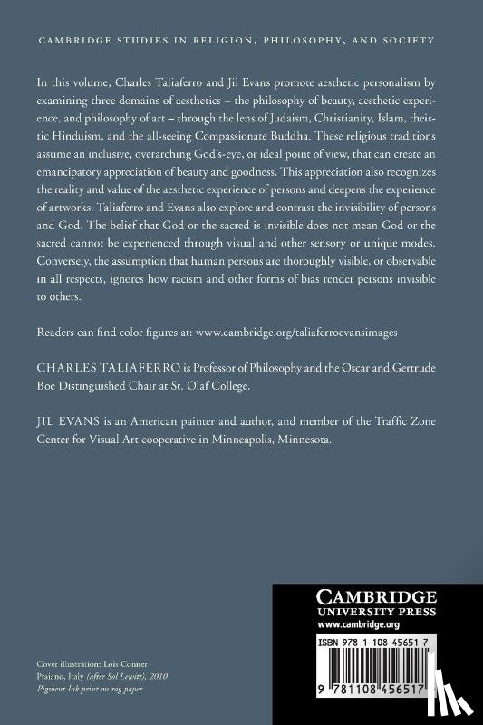Taliaferro, Charles (St Olaf College, Evans, Jil - Is God Invisible?