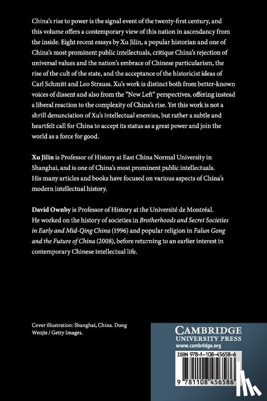 Xu, Jilin (Shanghai Normal University) - Rethinking China's Rise