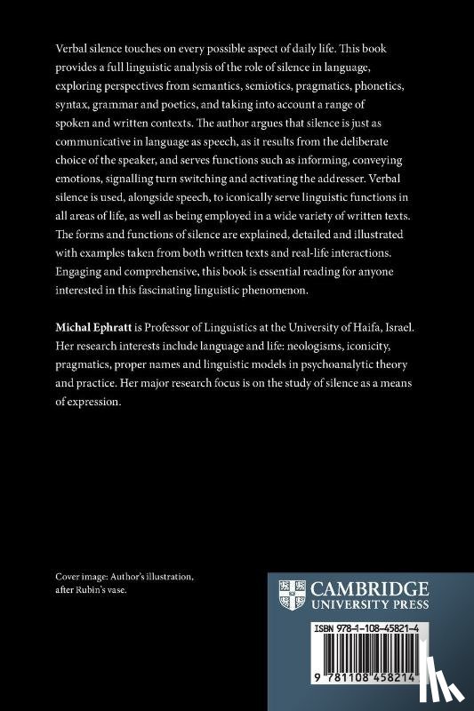 Ephratt, Michal (University of Haifa - Silence as Language