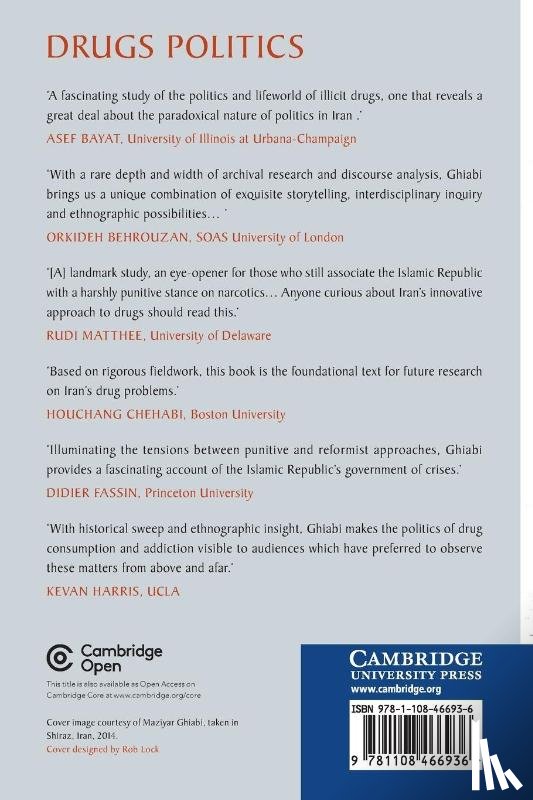 Ghiabi, Maziyar (University of Oxford) - Drugs Politics