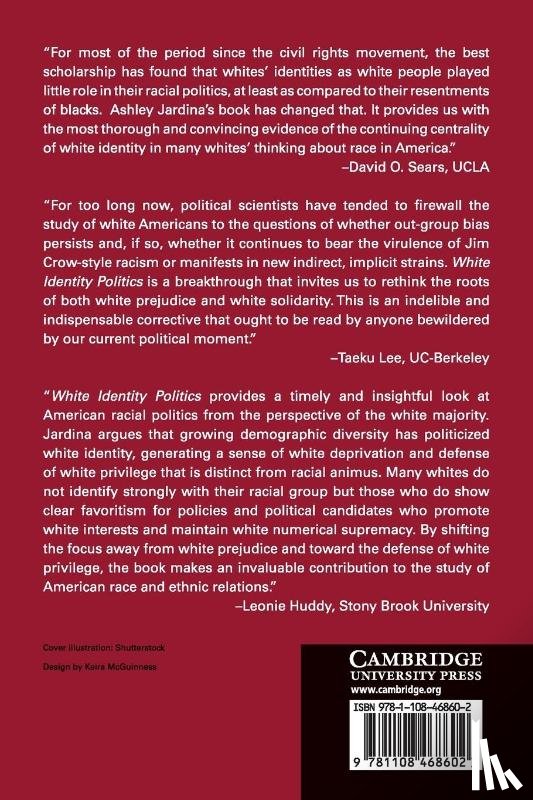 Jardina, Ashley (Duke University - White Identity Politics