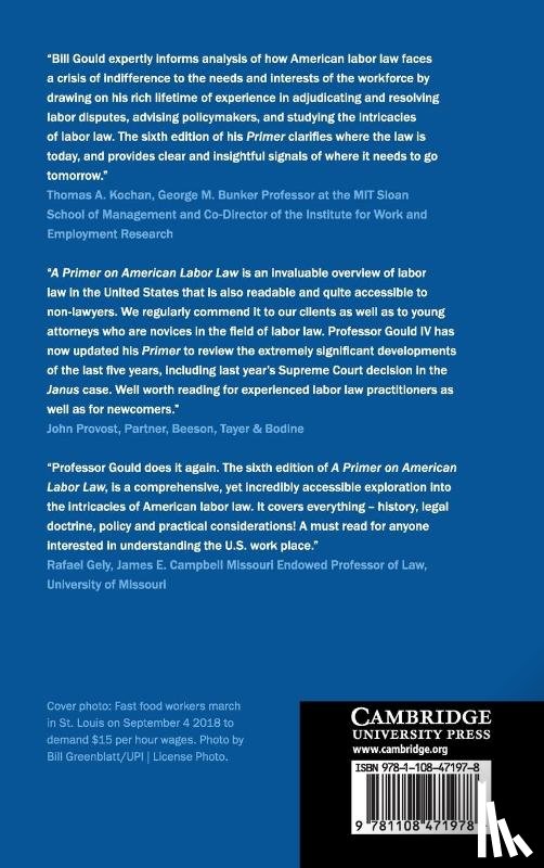 Gould IV, William B. (Stanford University - A Primer on American Labor Law
