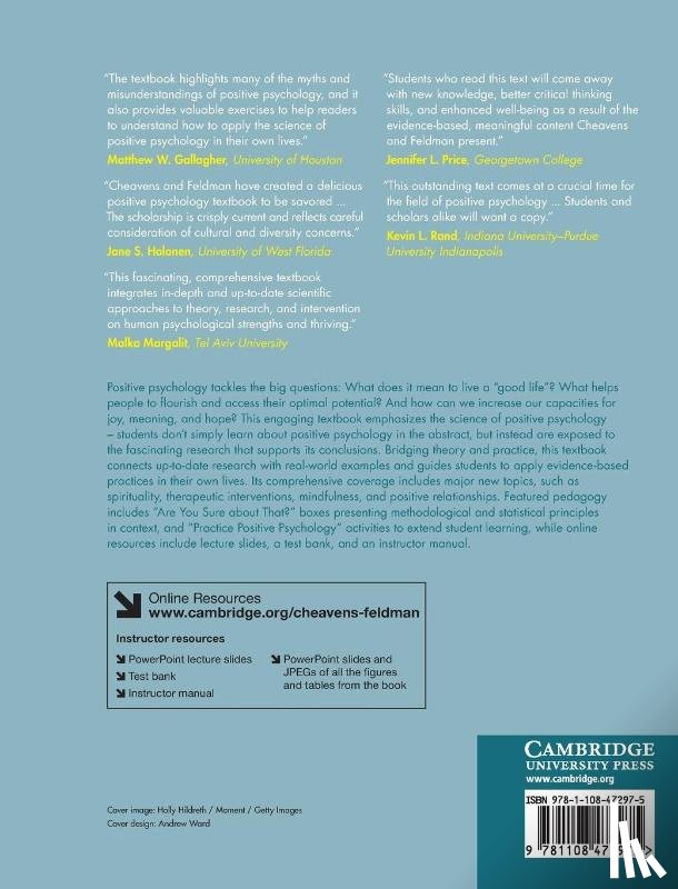 Cheavens, Jennifer S. (Ohio State University), Feldman, David B. (Santa Clara University - The Science and Application of Positive Psychology