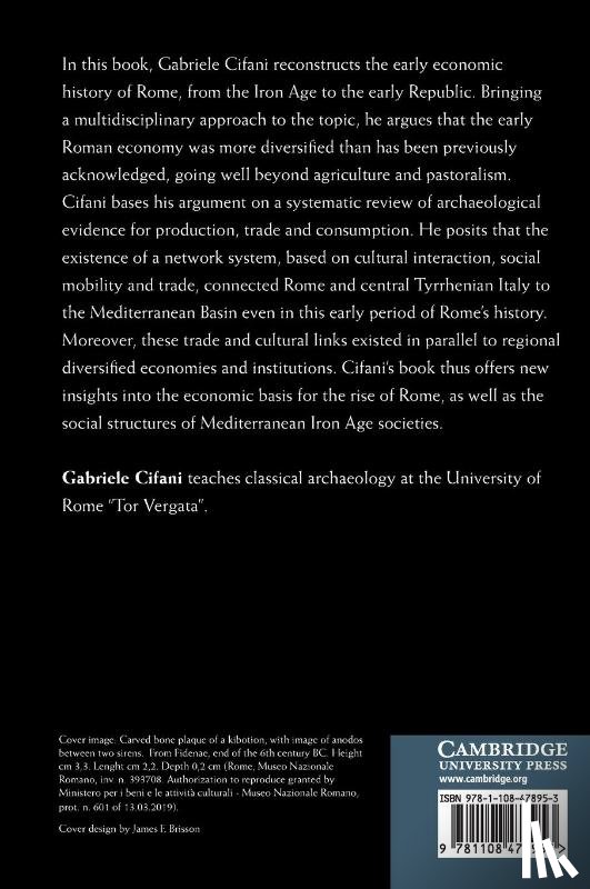 Cifani, Gabriele - The Origins of the Roman Economy