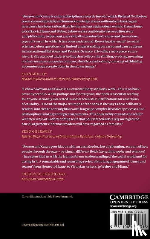 Lebow, Richard Ned (King's College London) - Reason and Cause