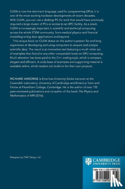 Ansorge, Richard (University of Cambridge) - Programming in Parallel with CUDA