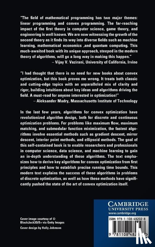 Vishnoi, Nisheeth K. (Yale University - Algorithms for Convex Optimization