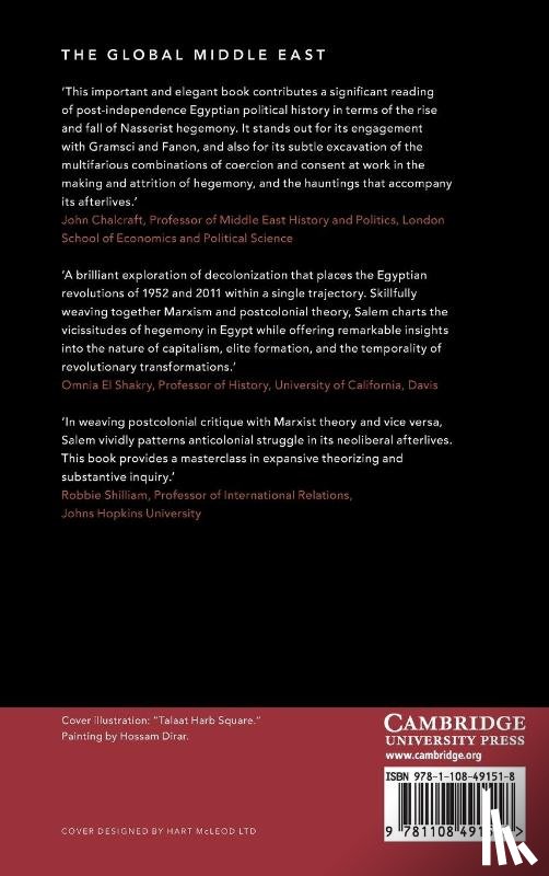 Salem, Sara (London School of Economics and Political Science) - Anticolonial Afterlives in Egypt