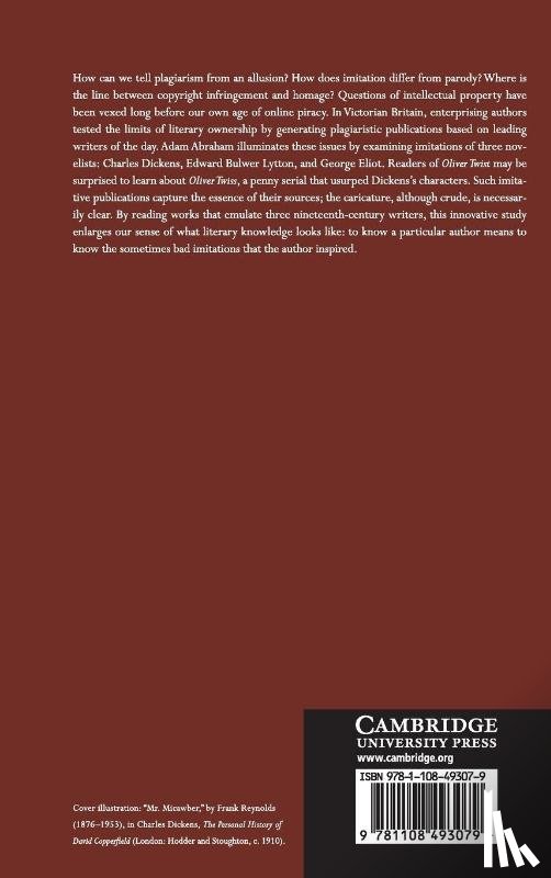 Abraham, Adam (Virginia Commonwealth University) - Plagiarizing the Victorian Novel