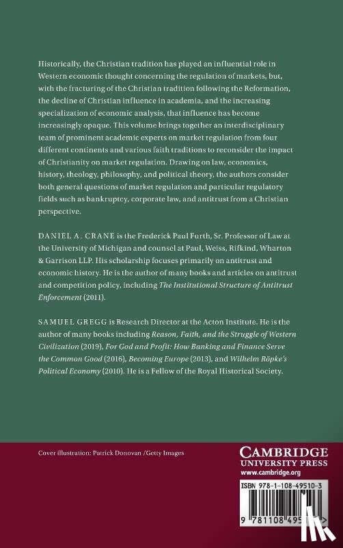  - Christianity and Market Regulation