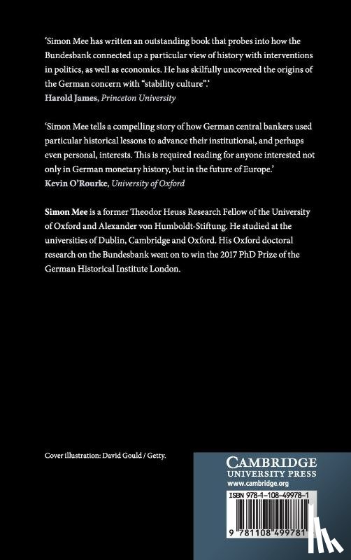 Mee, Simon - Central Bank Independence and the Legacy of the German Past