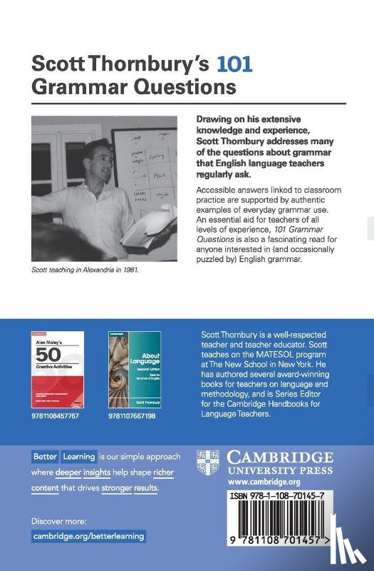 Thornbury, Scott - Scott Thornbury's 101 Grammar Questions Pocket Editions
