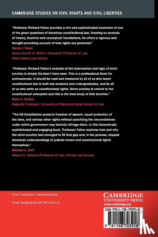 Fallon Jr., Richard H. (Harvard Law School - The Nature of Constitutional Rights