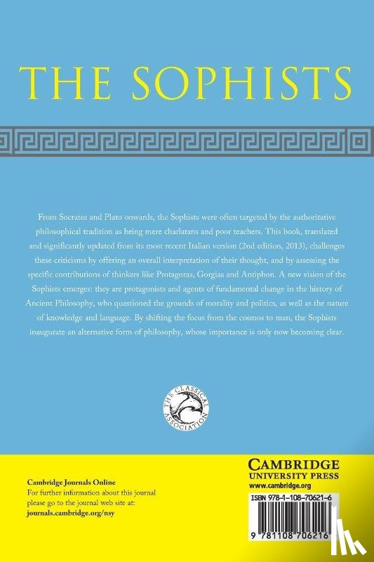 Bonazzi, Mauro (Universiteit Utrecht - The Sophists