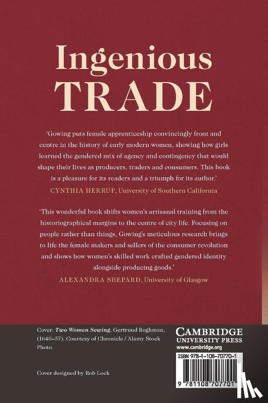 Gowing, Laura (King's College London) - Ingenious Trade