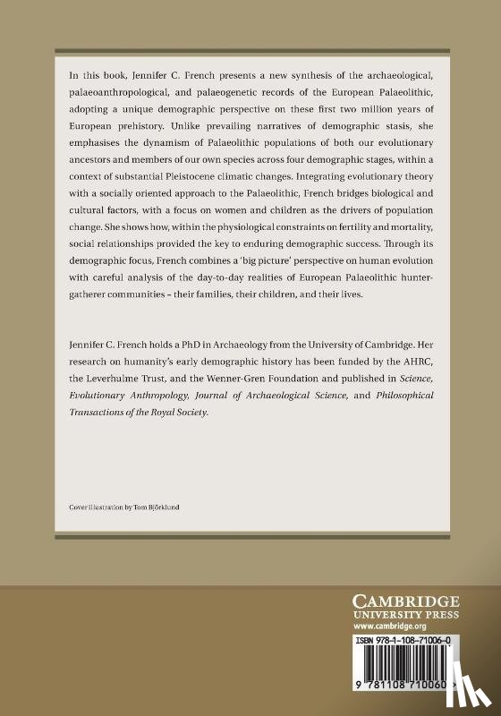 French, Jennifer C. (University of Liverpool) - Palaeolithic Europe