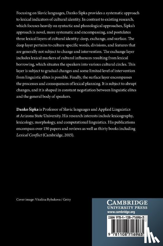 Sipka, Danko (Arizona State University) - Lexical Layers of Identity