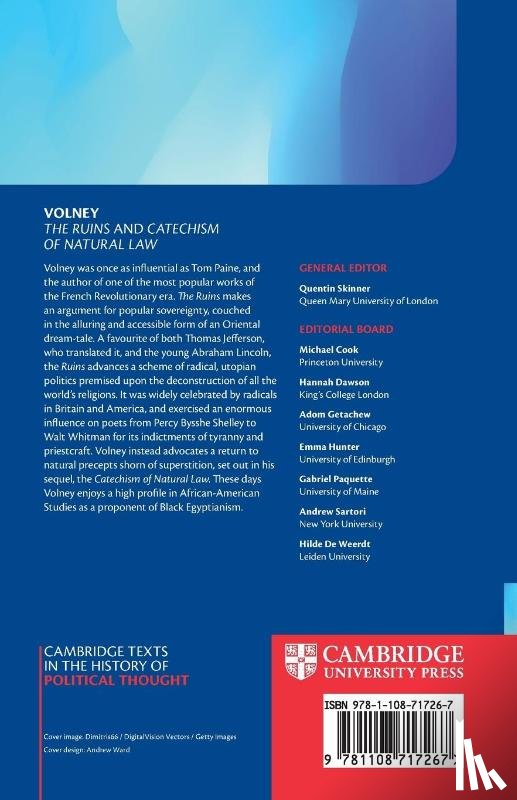 Volney, Constantin - Volney: ‘The Ruins' and ‘Catechism of Natural Law'