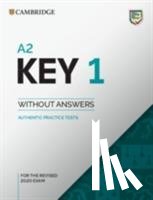  - A2 Key 1 for the Revised 2020 Exam Student's Book without Answers