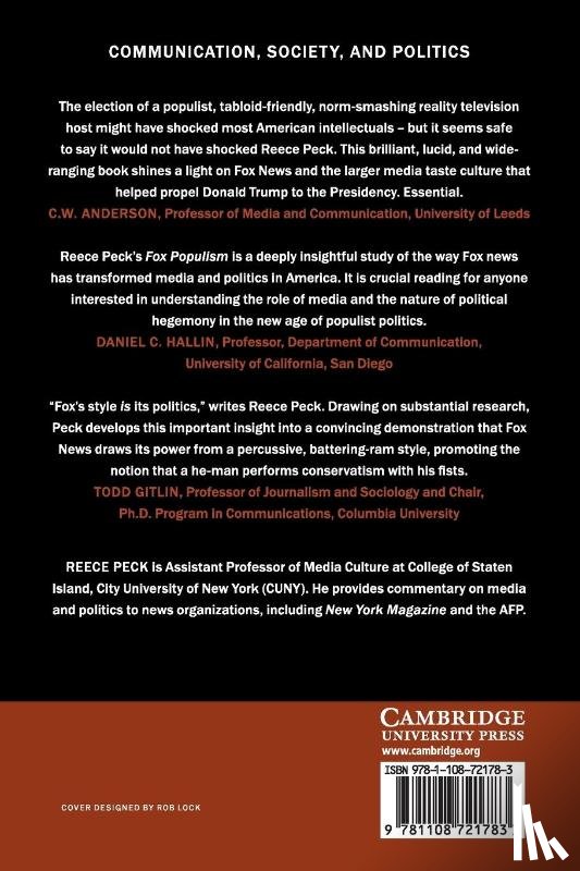 Peck, Reece (College of Staten Island) - Fox Populism