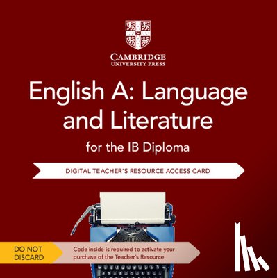 McIntyre, David - English A: Language and Literature for the IB Diploma Digital Teacher's Resource Access Card