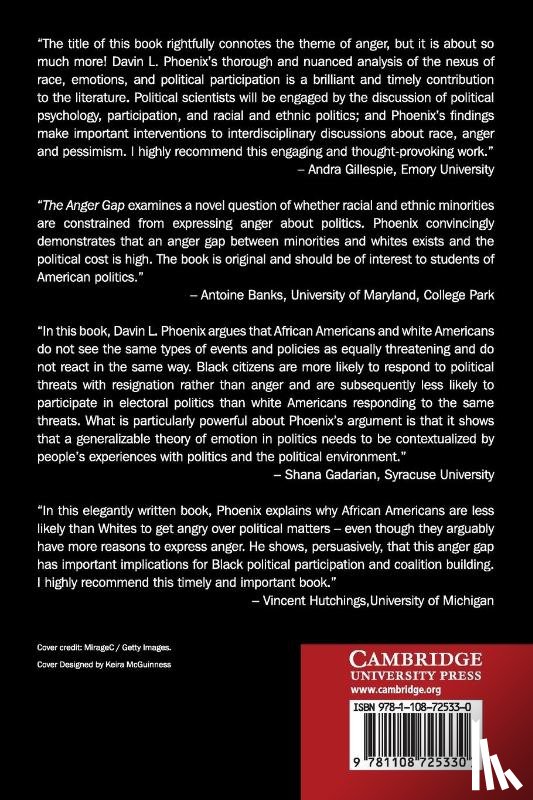 Phoenix, Davin L. (University of California - The Anger Gap
