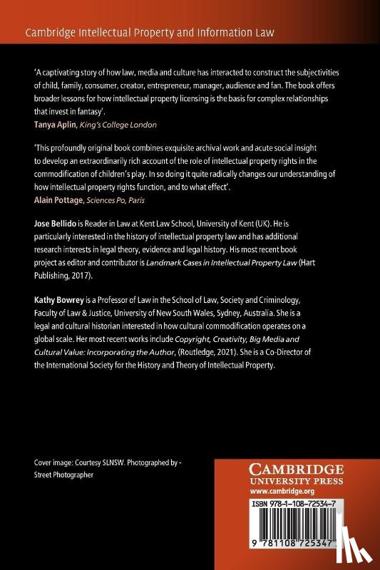 Bellido, Jose (University of Kent, Bowrey, Kathy (University of New South Wales - Adventures in Childhood: Volume 60