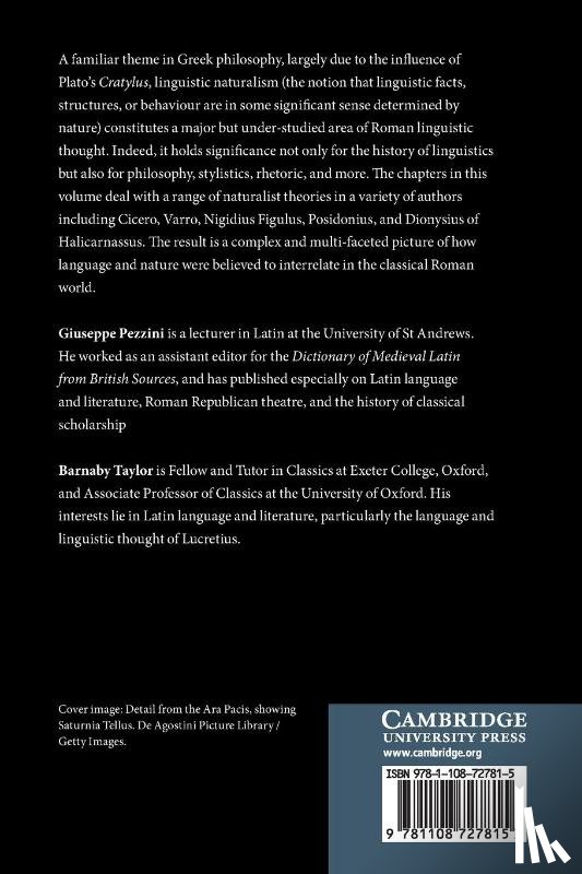  - Language and Nature in the Classical Roman World