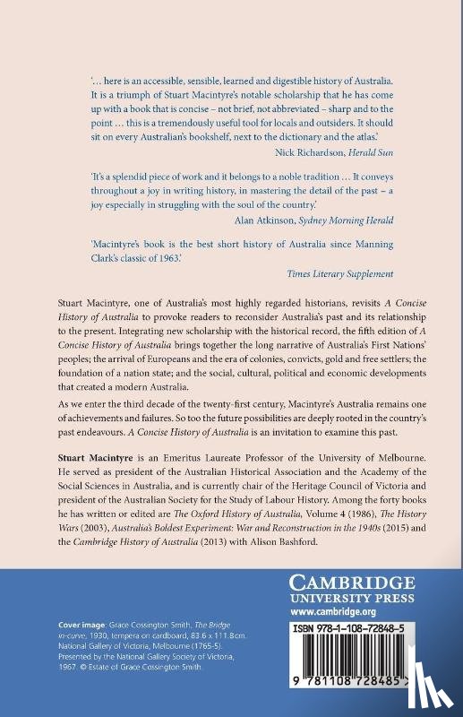 Macintyre, Stuart (University of Melbourne) - A Concise History of Australia