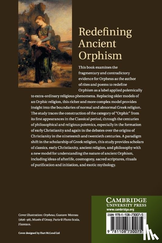 Edmonds III, Radcliffe G. (Bryn Mawr College - Redefining Ancient Orphism