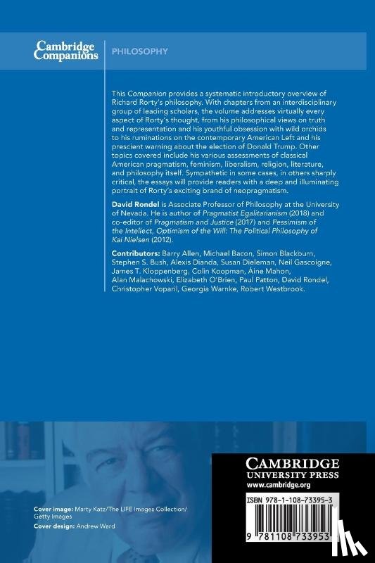  - The Cambridge Companion to Rorty
