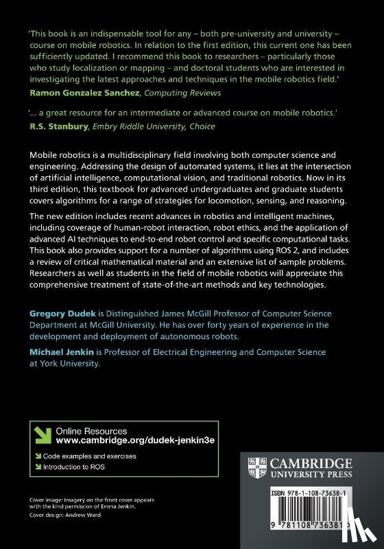 Dudek, Gregory (McGill University, Jenkin, Michael (York University - Computational Principles of Mobile Robotics