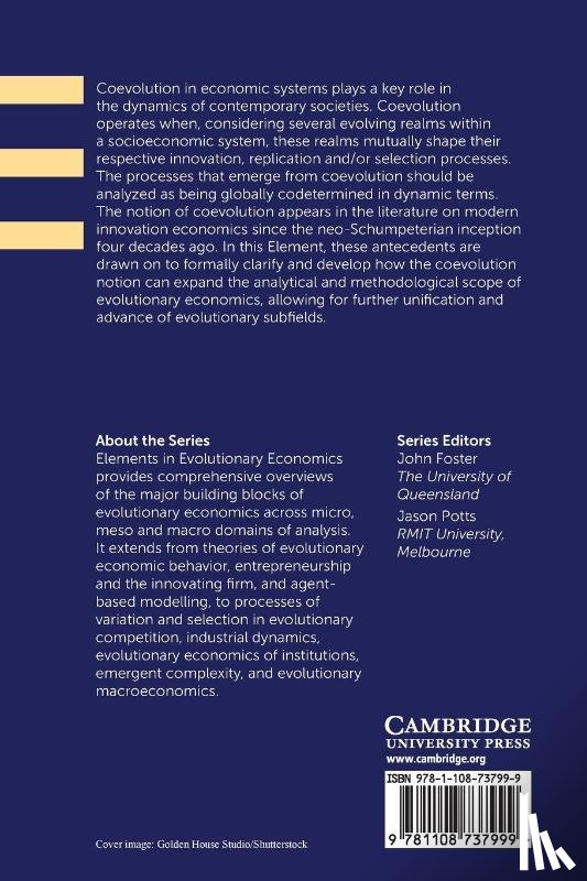 Almudi, Isabel (Universidad de Zaragoza), Fatas-Villafranca, Francisco (Universidad de Zaragoza) - Coevolution in Economic Systems