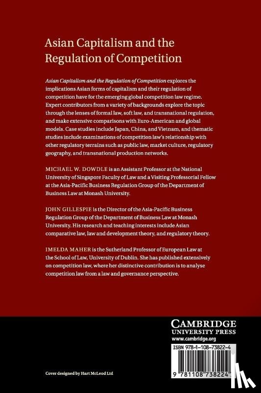  - Asian Capitalism and the Regulation of Competition