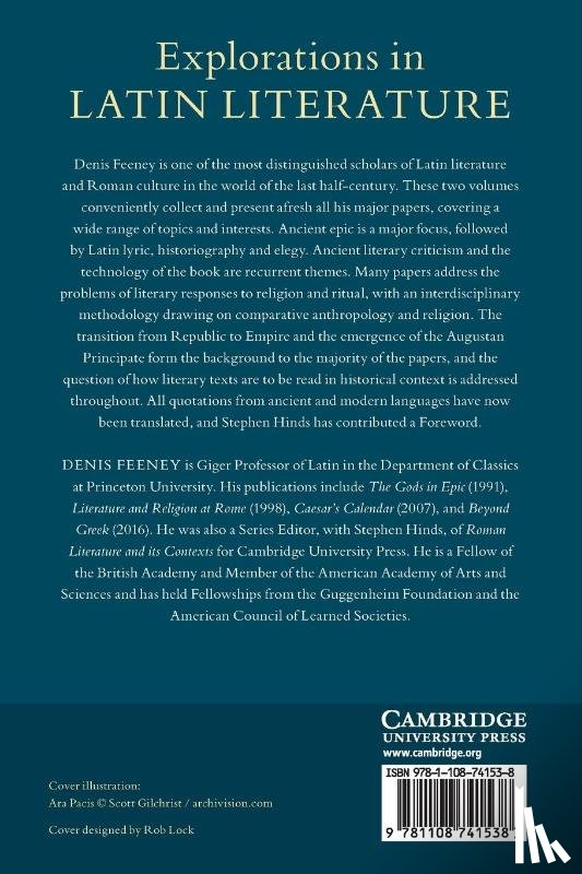 Feeney, Denis (Princeton University - Explorations in Latin Literature: Volume 1, Epic, Historiography, Religion