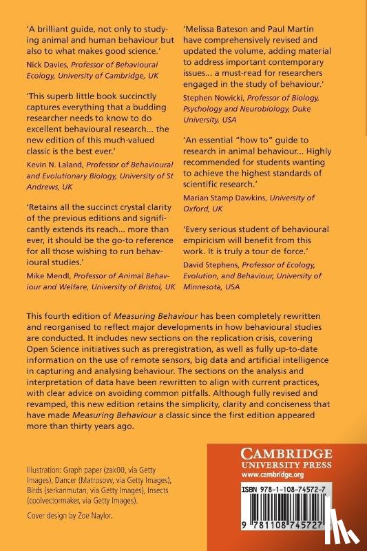 Bateson, Melissa (Newcastle University), Martin, Paul - Measuring Behaviour
