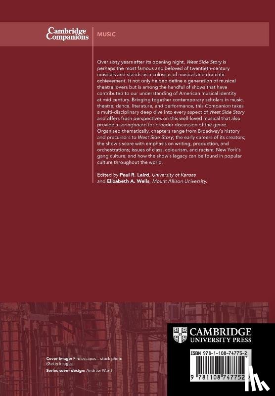 - The Cambridge Companion to West Side Story