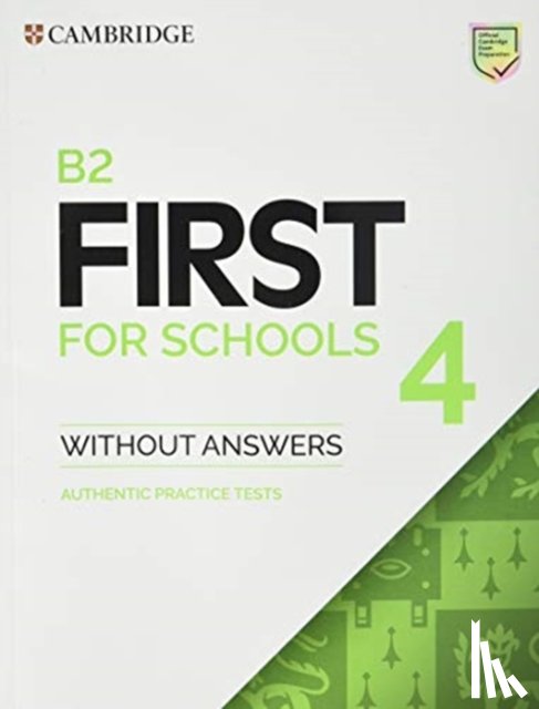  - B2 First for Schools 4 Student's Book without Answers